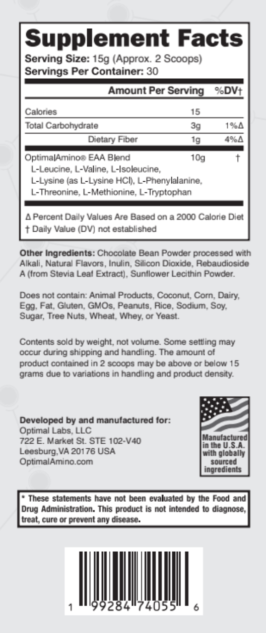 OptimalAmino® Powder - 30 Servings