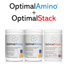 Load image into Gallery viewer, OptimalAmino® Powder - Fitness + OptimalStack Bundle
