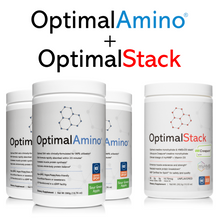 Load image into Gallery viewer, OptimalAmino® Powder - Elite + OptimalStack Bundle