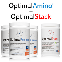 Load image into Gallery viewer, OptimalAmino® Powder - Elite + OptimalStack Bundle
