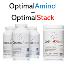 Load image into Gallery viewer, OptimalAmino® Tablets - Elite + OptimalStack Bundle