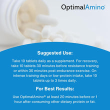Load image into Gallery viewer, OptimalAmino® Tablets - Fitness + OptimalStack Bundle