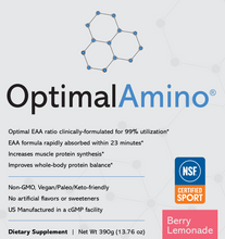 Load image into Gallery viewer, OptimalAmino® Powder - 30 Servings
