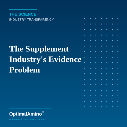 The Supplement Industry's Evidence Problem