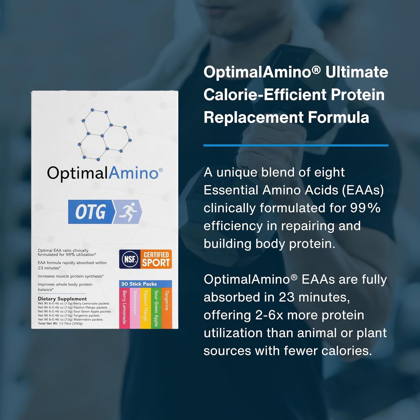 OptimalAmino® OTG - Fitness + OptimalStack Bundle