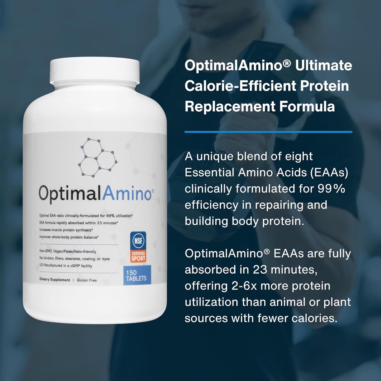 OptimalAmino® - 150 Tablets