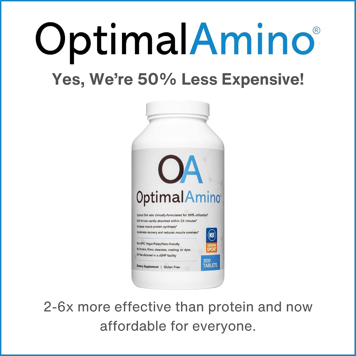 OptimalAmino® Tablets - Fitness Bundle