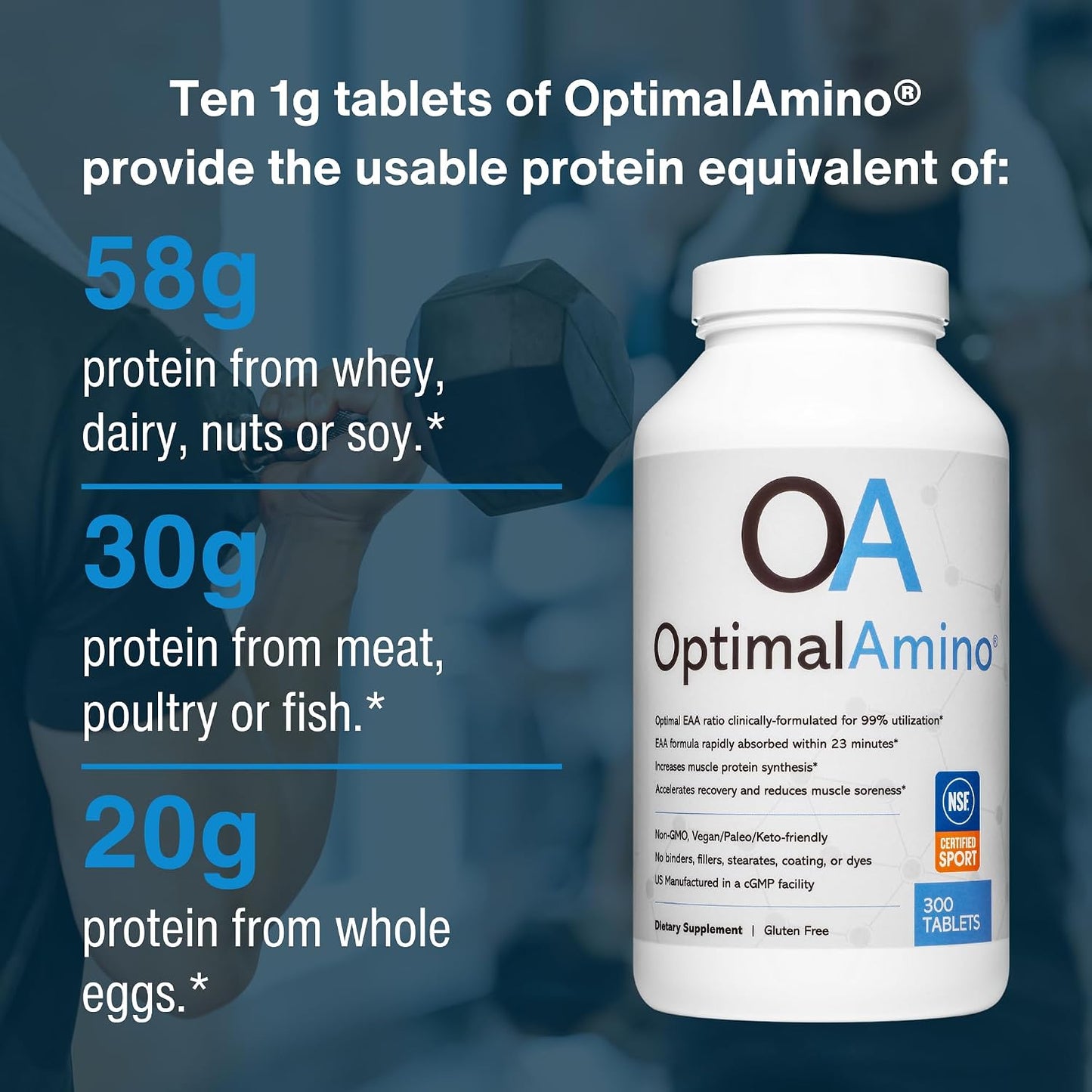 OptimalAmino® Tablets - Fitness Bundle
