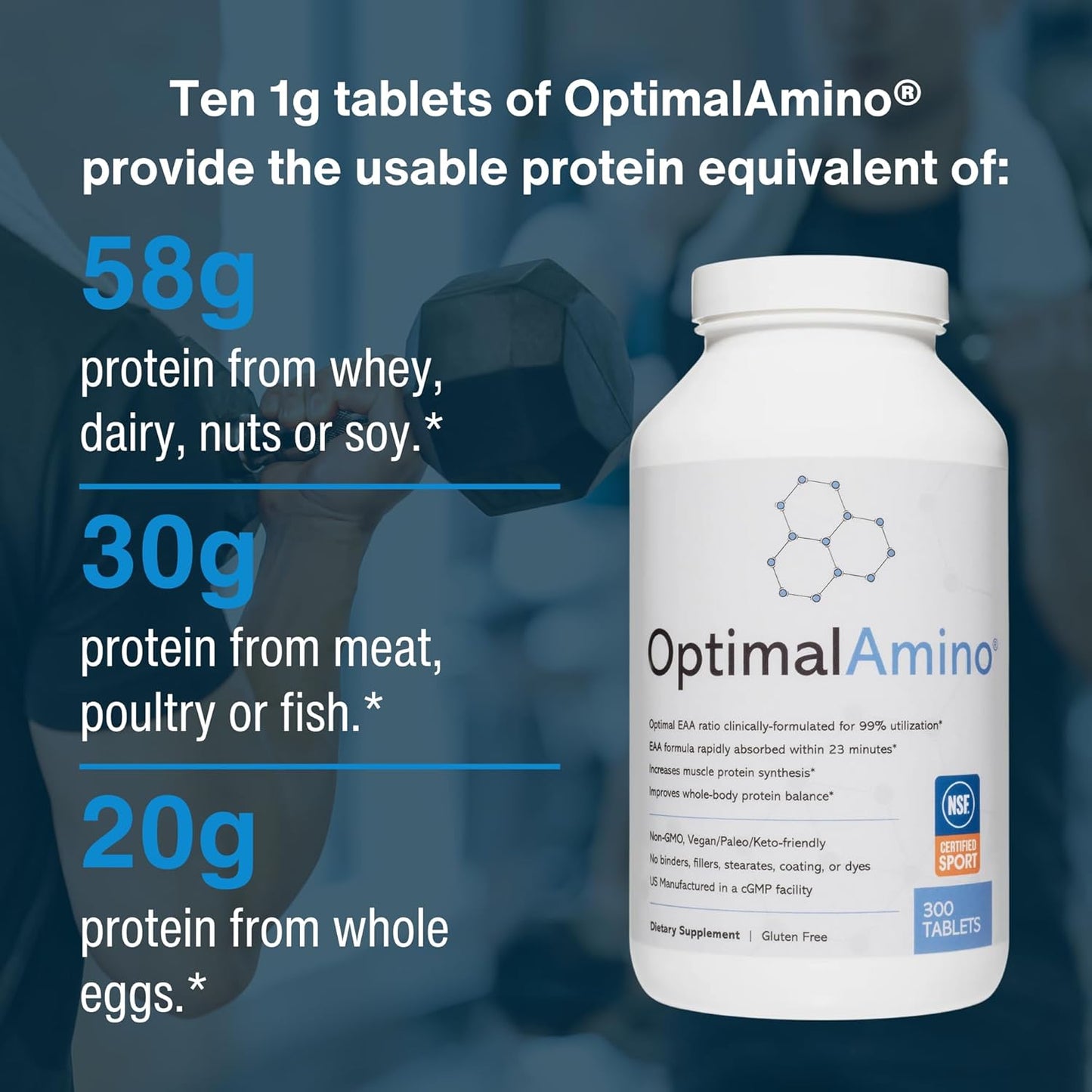 OptimalAmino® Tablets - Fitness Bundle