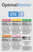 Load image into Gallery viewer, OptimalAmino® OTG Variety - 30 Servings
