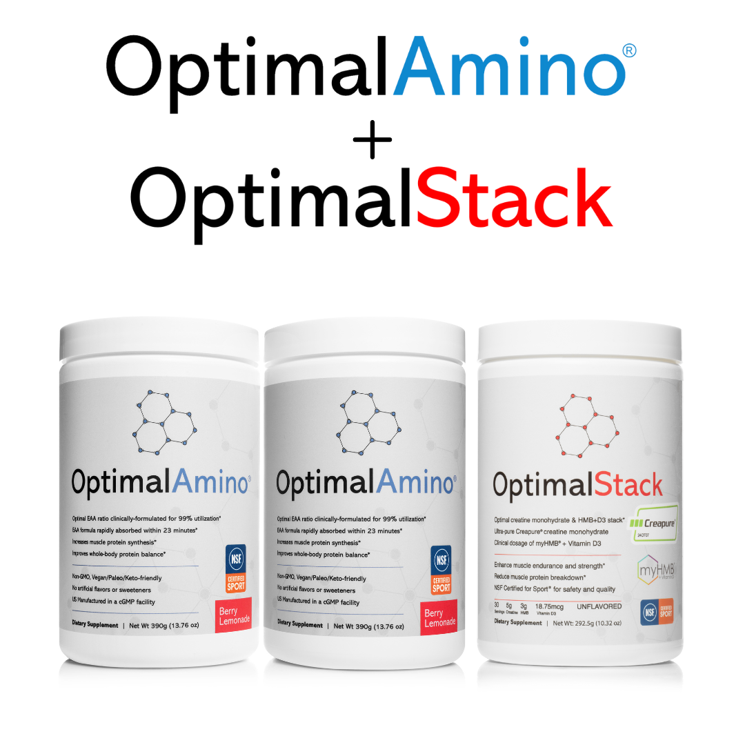 OptimalAmino® Powder - Fitness + OptimalStack Bundle