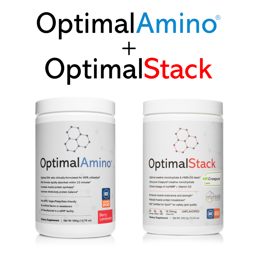 OptimalAmino® Powder - Health + OptimalStack Bundle
