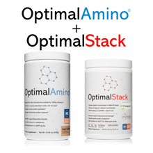 Load image into Gallery viewer, OptimalAmino® Powder - Health + OptimalStack Bundle
