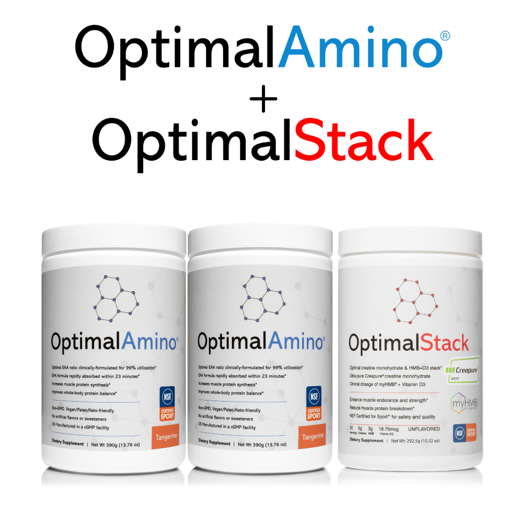 OptimalAmino® Powder - Fitness + OptimalStack Bundle