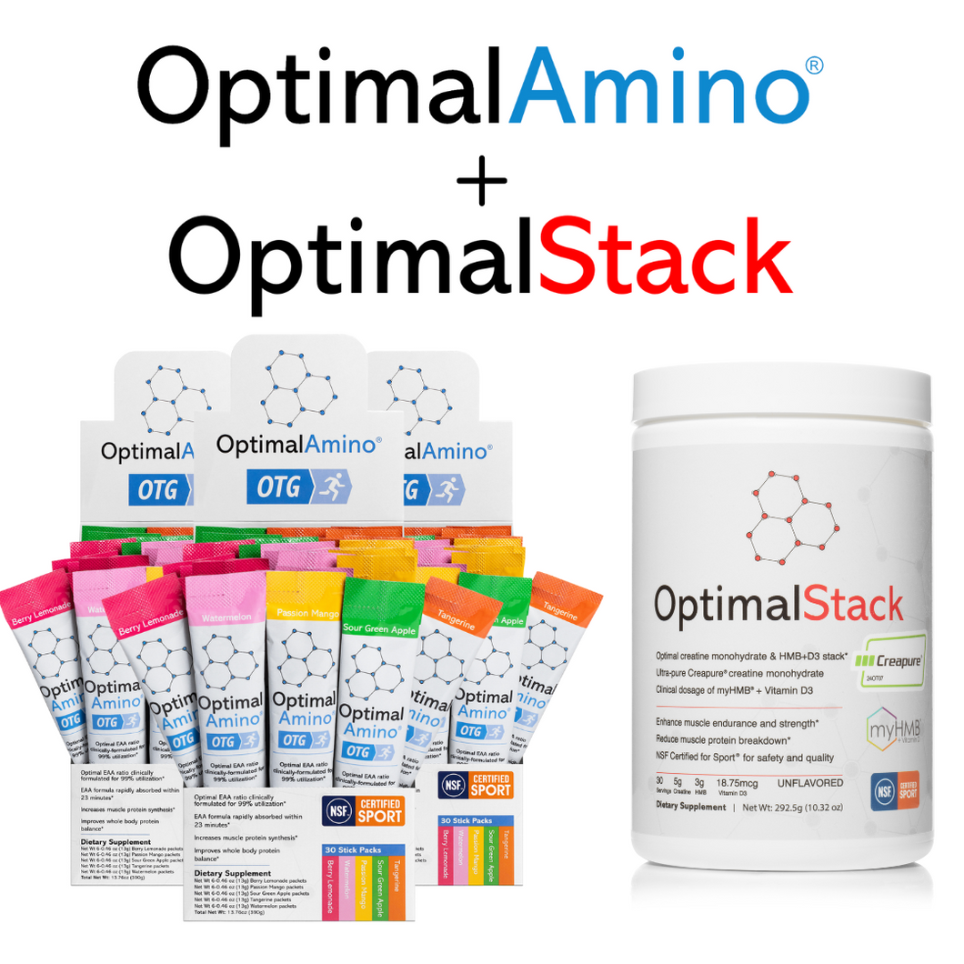 OptimalAmino® OTG - Elite + OptimalStack Bundle