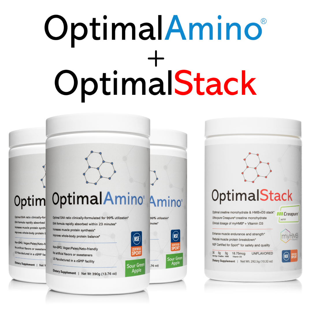 OptimalAmino® Powder - Elite + OptimalStack Bundle