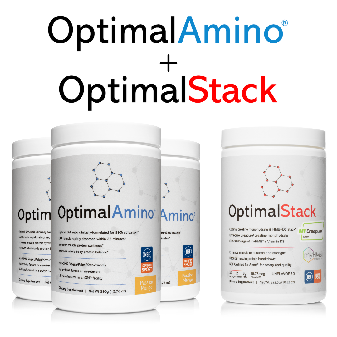 OptimalAmino® Powder - Elite + OptimalStack Bundle
