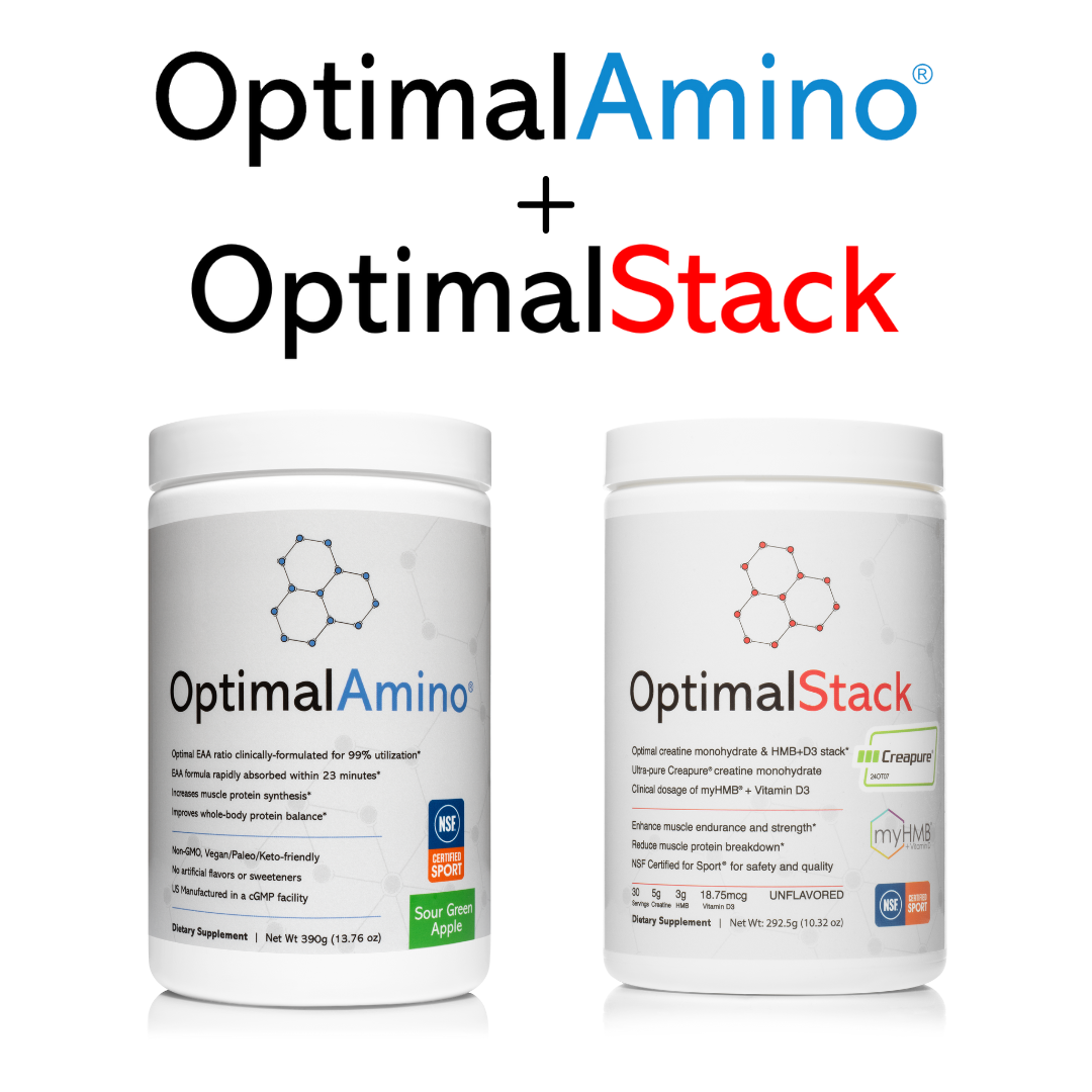OptimalAmino® Powder - Health + OptimalStack Bundle