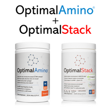 Load image into Gallery viewer, OptimalAmino® Powder - Health + OptimalStack Bundle
