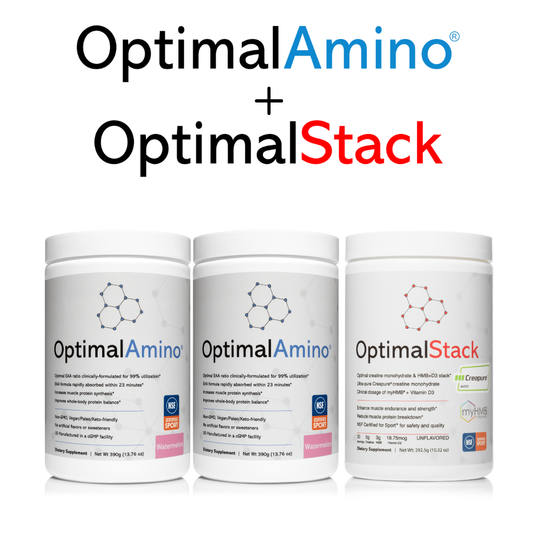 OptimalAmino® Powder - Fitness + OptimalStack Bundle
