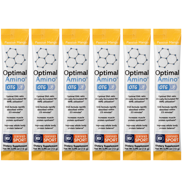 OptimalAmino® OTG Stick Packs - 6 Servings