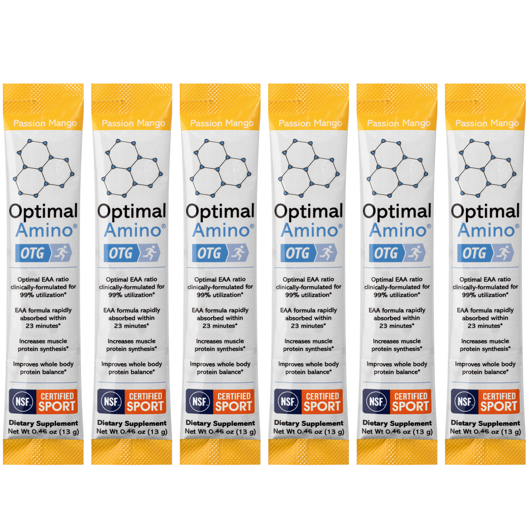 OptimalAmino® OTG Stick Packs - 6 Servings