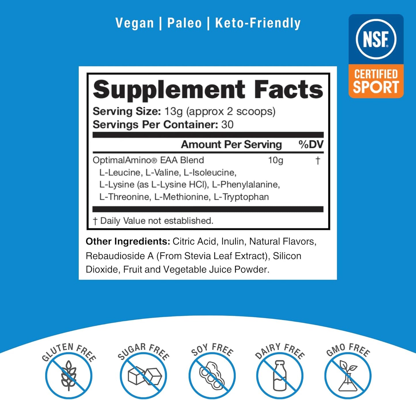 OptimalAmino® Powder - Health + OptimalStack Bundle