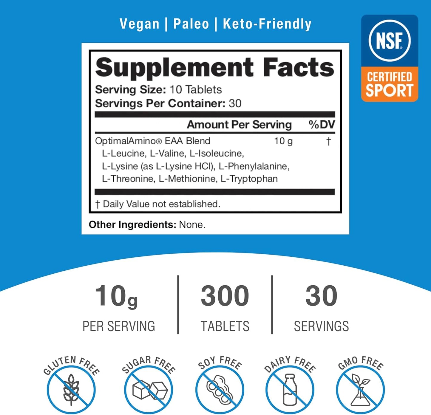 OptimalAmino® Tablets - Fitness Bundle