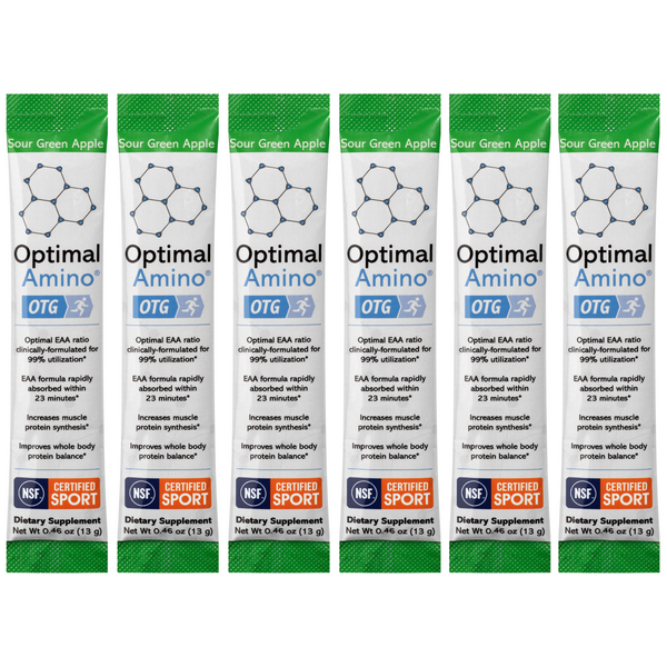 OptimalAmino® OTG Stick Packs - 6 Servings