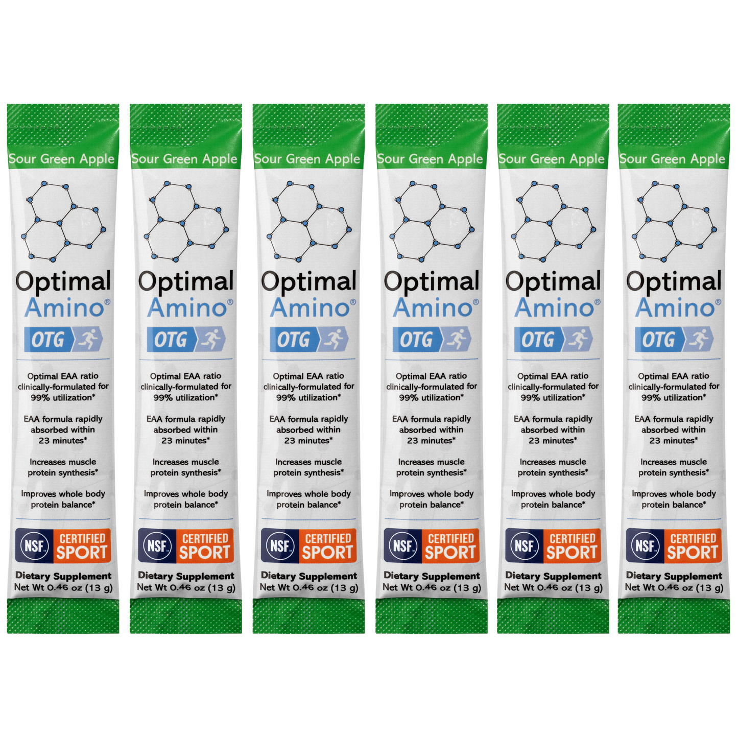 OptimalAmino® OTG Stick Packs - 6 Servings